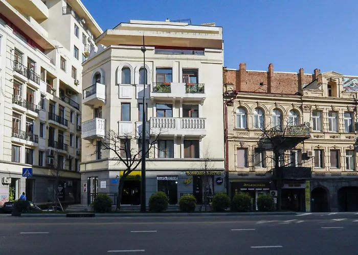 Hotel Type Room With Mini Kitchen And Balcony On Melikishvili, City Center
